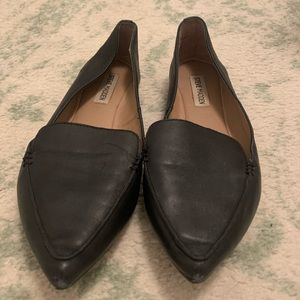 Steve Madden Black Flats